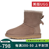 UGG 美版秋冬女防泼水涂层雪地靴经典短靴 驯鹿色 39