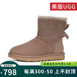 UGG 美版秋冬女防泼水涂层雪地靴经典短靴 驯鹿色 39