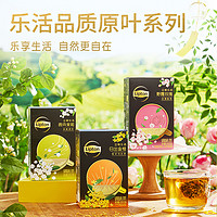 立顿新乐活茉莉绿茶桂花乌龙茶玫瑰普洱茶花草茶冲泡茶包冬季热饮