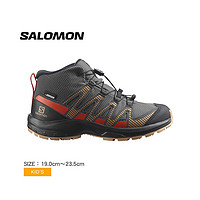 salomon 萨洛蒙 日本直邮SALOMON 跑步鞋儿童L41728500 鞋运动鞋中型剪裁