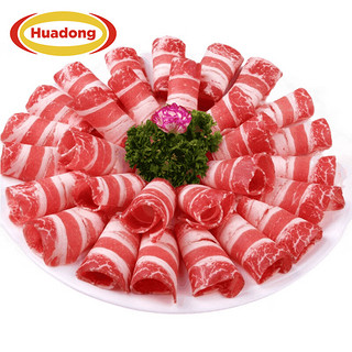 HuaDong 澳洲牛肉卷 谷饲安格斯肥牛卷1kg 牛肉 生鲜 火锅食材