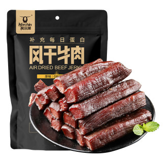科尔沁 风干牛肉+牛肉粒组合 400g