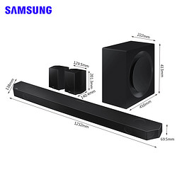 SAMSUNG 三星 HW-Q990C杜比全景声ATMOS DTS无线环绕回音