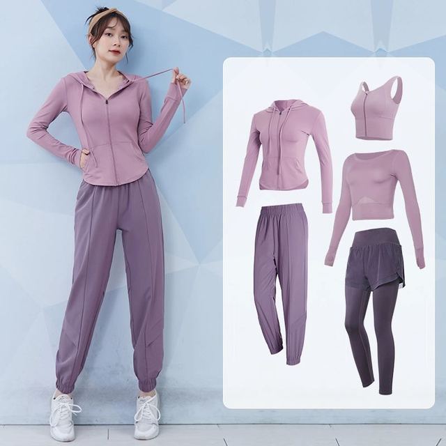 Versus 范瑟丝 瑜伽服套装女高端专业健身房晨跑步时尚2023新款春秋季气质运动衣