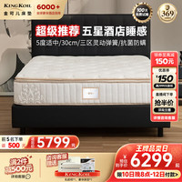 Kingkoil）适中1.8x2米席梦思酒店款碧玺升级款 碧玺+