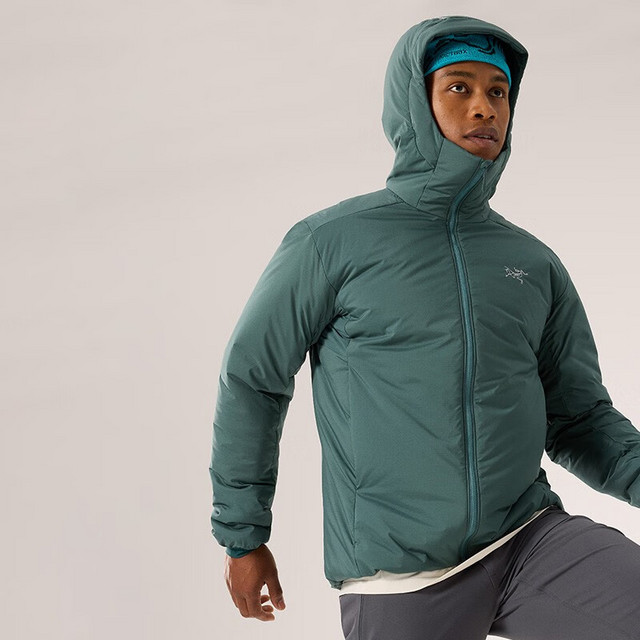 ARC'TERYX 始祖鸟Atom Heavyweight Hoody M 男子运动棉服X000007302 灰