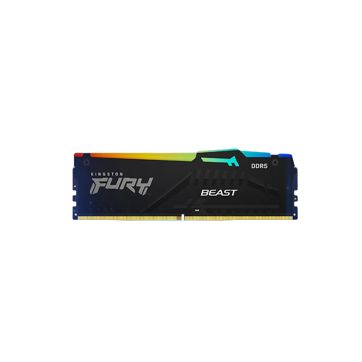 Kingston 金士顿 FURY Beast野兽系列 DDR5 6000MHz RGB 台式机内存 灯条 C40