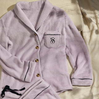 VICTORIA'S SECRET 维多利亚的秘密 宅度假系列 女士睡衣套装 1124250524P8 香芋紫 M