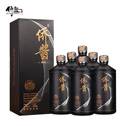 QIAO JIANG 侨酱 纯境 酱香型白酒 500ml*6瓶（6年坛储）