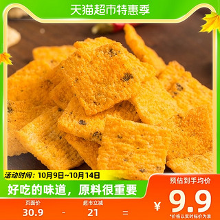 88VIP：卧龙食品 卧龙休闲食品花椒锅巴108g