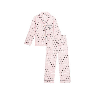 VICTORIA'S SECRET 维多利亚的秘密 宅度假系列 女士睡衣套装 112425055J2O 波点款 粉色 XS