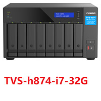 QNAP 威联通 TVS-h874-i5-32G/TVS-h874-i7-32G 8盘位 网络存储器NAS服务器