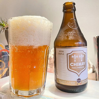 CHIMAY 智美 330ml 白帽 修道院三料啤酒 单瓶装