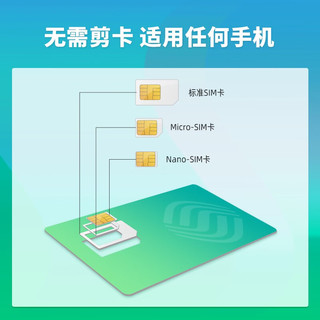 中国移动 不限速移动流量卡手机卡5G号码卡全国通用低月租电话卡校园卡上网卡 值得卡9元月租100G流量
