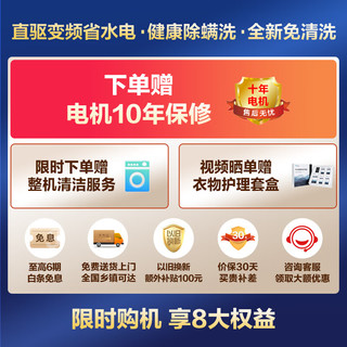  LittleSwan/小天鹅 免清洗不脏桶 波轮洗衣机  10kg