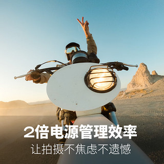 GoPro HERO12 Creator Edition运动相机 户外摩托骑行记录 防水防抖相机 Vlog数码潜水摄像机续航套装