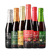 抖音超值购：Lindemans 林德曼 6种口味混装 水果啤酒组合 250ml*6瓶