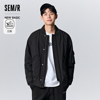 森马 Semir棉服男时尚防水防油防污外套日常休闲上衣潮