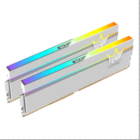  影驰 GALAX 名人堂系列 HOF PRO DDR5 7200Mhz RGB 台式机内存 灯条 白色 32GB 16GBx2 C36