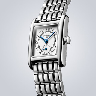 LONGINES 浪琴 小方格 迷你黛绰维纳系列 21.5毫米石英腕表 L5.200.4.75.6