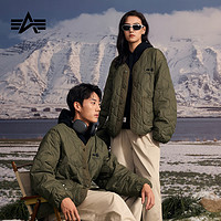 ALPHA INDUSTRIES JK JACKETS 联名款无性别撞色无领内胆外套