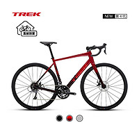 TREK 崔克 DOMANE AL 2 碳纤维前叉碟刹内走线长途耐力公路自行车 深红色胭脂红色渐变