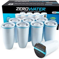 ZEROWATER 5级替换过滤器 滤芯 8件装 白色