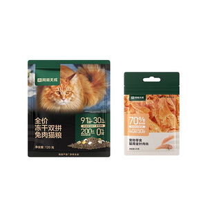 网易天成 兔肉猫粮试吃+金针软丝肉包