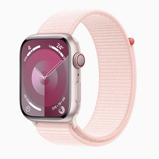 Apple 苹果 2023款 Apple/苹果手表 Watch Series 9 蜂窝版 回环表带运动手表