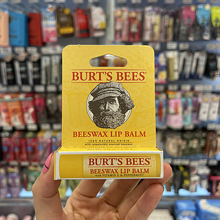 美国Burt's Bees小蜜蜂润唇膏4.8g 天然蜜蜡保湿水润淡化唇纹