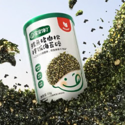 宝宝馋了 鳕鱼海苔碎猪肉松拌饭料儿童零食辅食无添加盐40g享1岁婴儿食谱