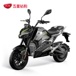 zub 五星钻豹 3000w大电机高速电动摩托车 72v35ah