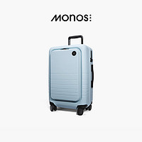 Monos加拿大行李箱前开盖密码锁21寸旅行箱高颜值登机箱20拉杆箱