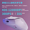 RAPOO 雷柏 V300SE 2.4G双模无线鼠标 12000DPI 玄冰