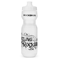 洛克兄弟（ROCKBROS） 骑行水壶山地公路车骑行水杯便携自行车运动户外水壶 享受骑行-半透明 750ml