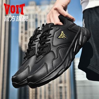 沃特 男士休闲鞋 黑色 42码