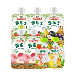 Fruit Me Up 果乐士 果泥115g*5袋+果冻60g*2袋