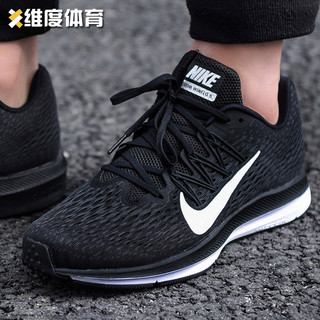 Nike耐克男鞋夏季ZOOM WINFLO5气垫透气网面运动跑步鞋AA7406-001