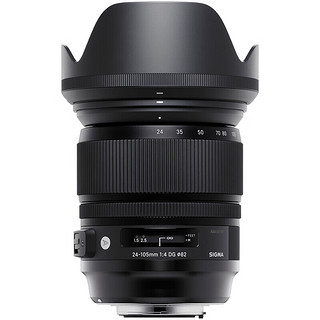 SIGMA 适马 Art 24-105mm F4 DG OS HSM 全画幅 标准变焦镜头 人像风光 佳能口（含卡色金环G-MC UV）