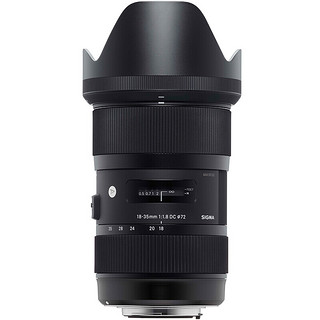 SIGMA 适马 Art 18-35mm F1.8 DC HSM 半画幅 广角变焦镜头 恒定大光圈 佳能单反口