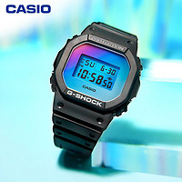 PLUS会员：CASIO 卡西欧 G-SHOCK新款冰韧系列 男士石英表 DW-5600SR-1