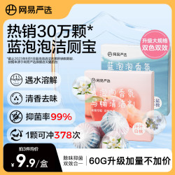 YANXUAN 网易严选 可签到！网易严选蓝泡泡马桶洁厕灵4个