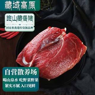 卡拉达 藏区藏香猪瘦肉400g 外脊通脊里脊纯瘦肉 跑山猪黑猪肉土猪肉