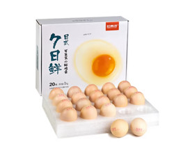桂青源 可生食鸡蛋 20枚