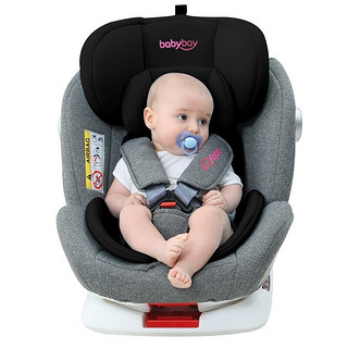 Babybay YC06 安全座椅 0-12岁 闪电黑