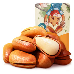 three squirrels 三只松鼠 新货三只松鼠开口松子100g特大东北松子