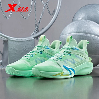 XTEP 特步 轻羽2V2高帮减震防滑运动篮球鞋