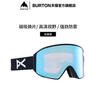 BURTON 伯顿 官方22-23雪季新品男士ANON M4滑雪镜柱面镜防雾203401