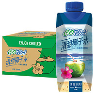 COWA 椰子水500ml*12瓶 马来西亚进口 富含电解质含维生素C