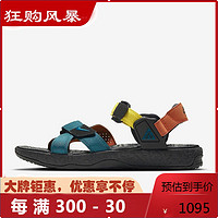 NIKE 耐克 ACGAirDeschutz+防滑舒适男士凉鞋夏季沙滩鞋_150 青黄橙彩色DC9093-300 标准36/US4